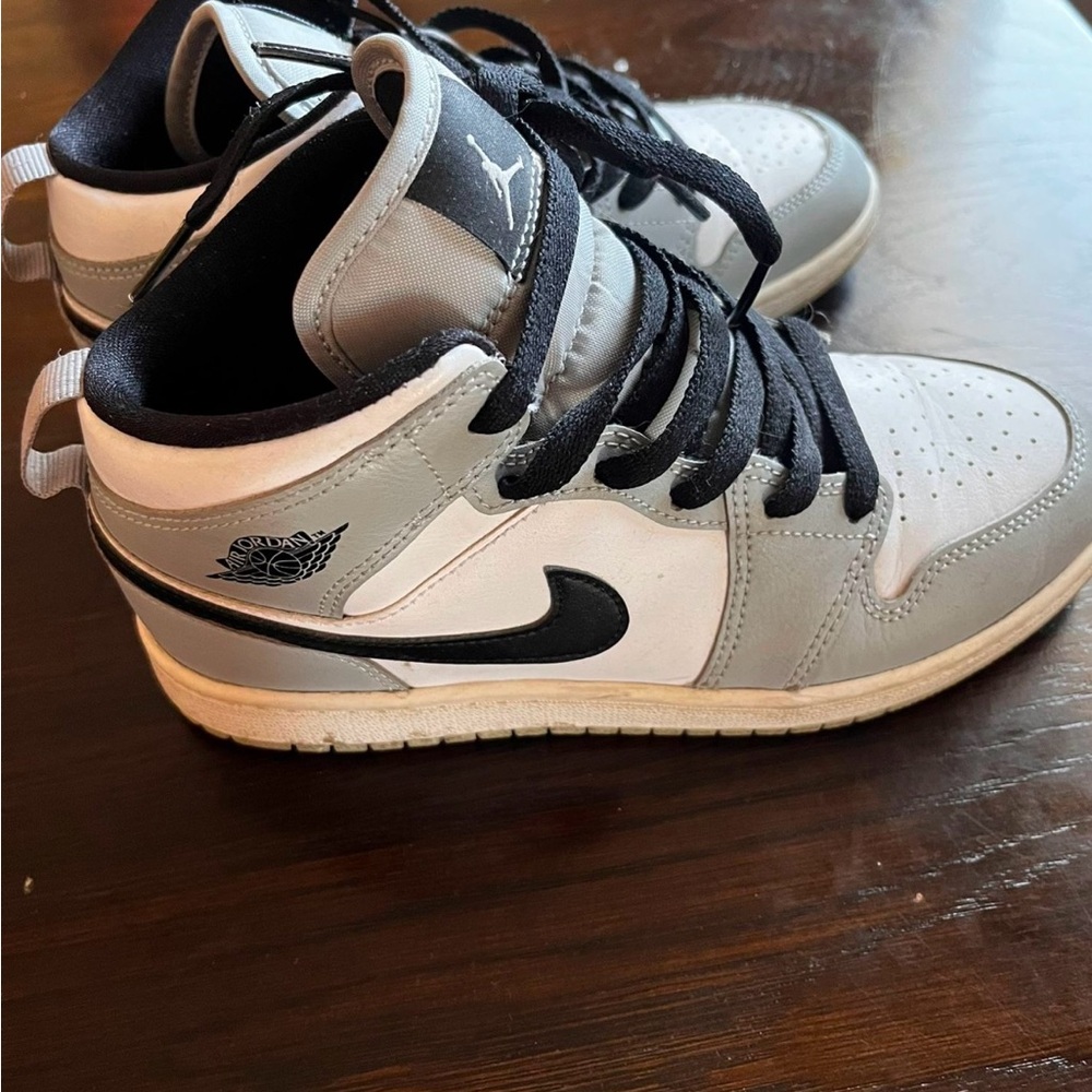 Jordan Kids' Sneakers - Black, Gray, and White